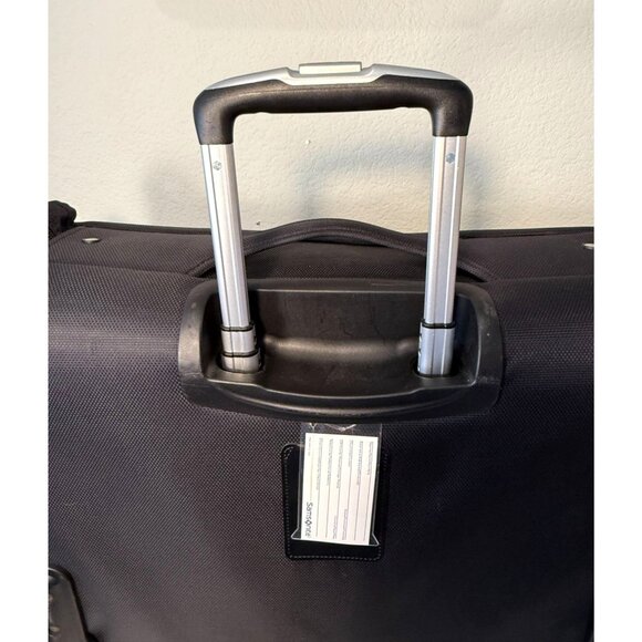 Samsonite Travel Business Suitcase Over Nighter Black 2 wheels - Picture 2 of 16